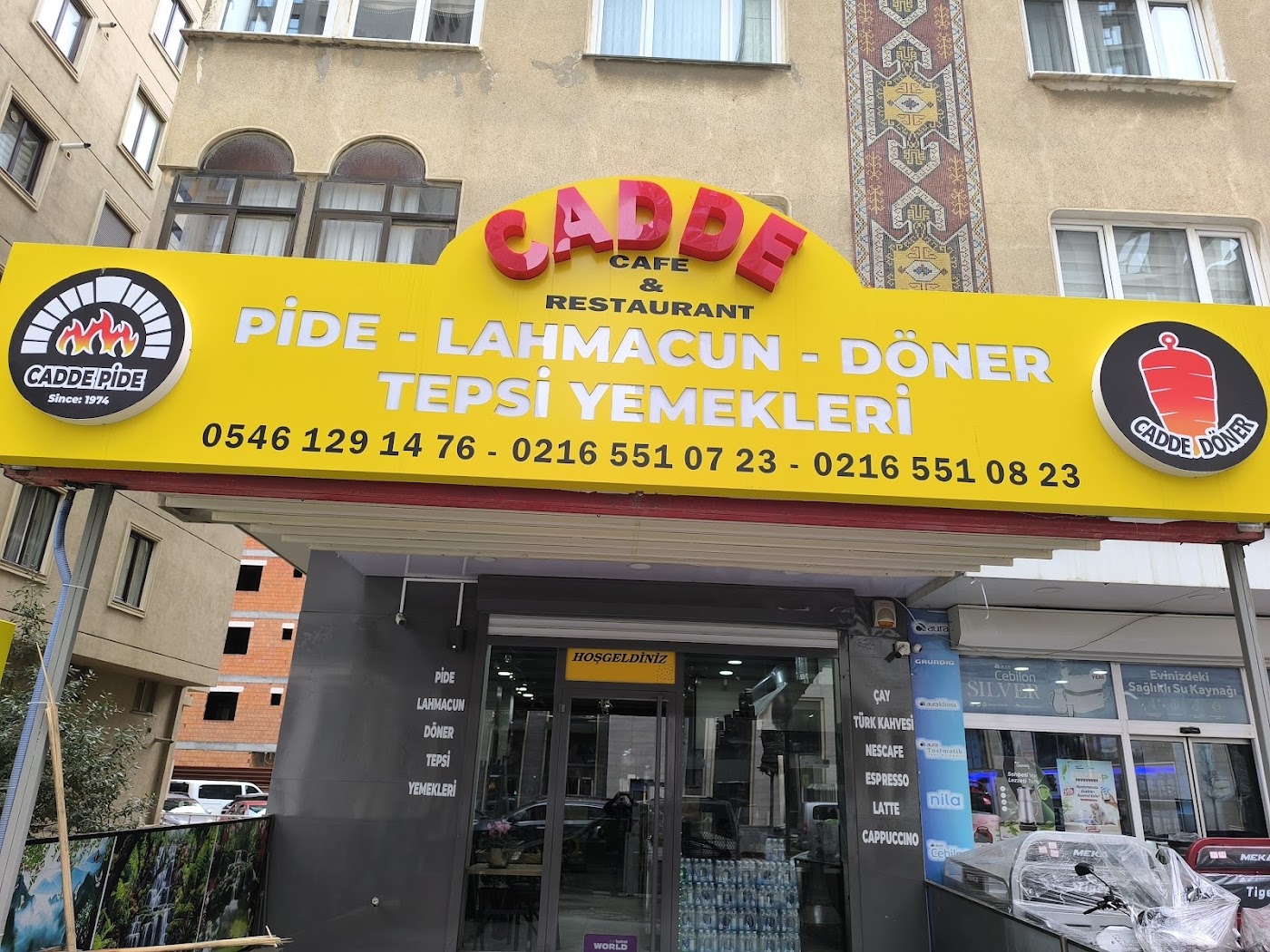 CADDE PİDE LAHMACUN DÖNER TEPSİ YEMEKLERİ VE CAFE SALONU